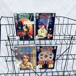 Star Wars Episode I One Shot Lot Queen Amidala Anakin Skywalker‎ Kenobi Qui-Gon